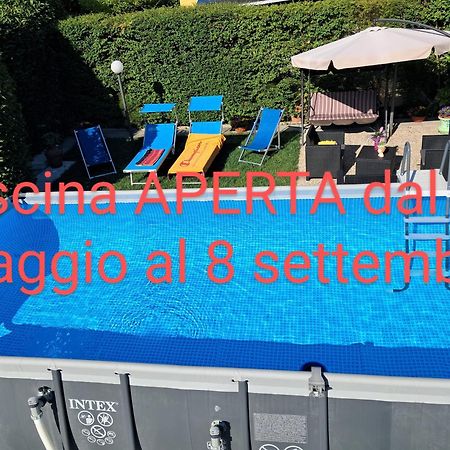 Depandance Con Piscina In Uso In Esclusivo In B&B SantʼAntonio Abate Exteriör bild